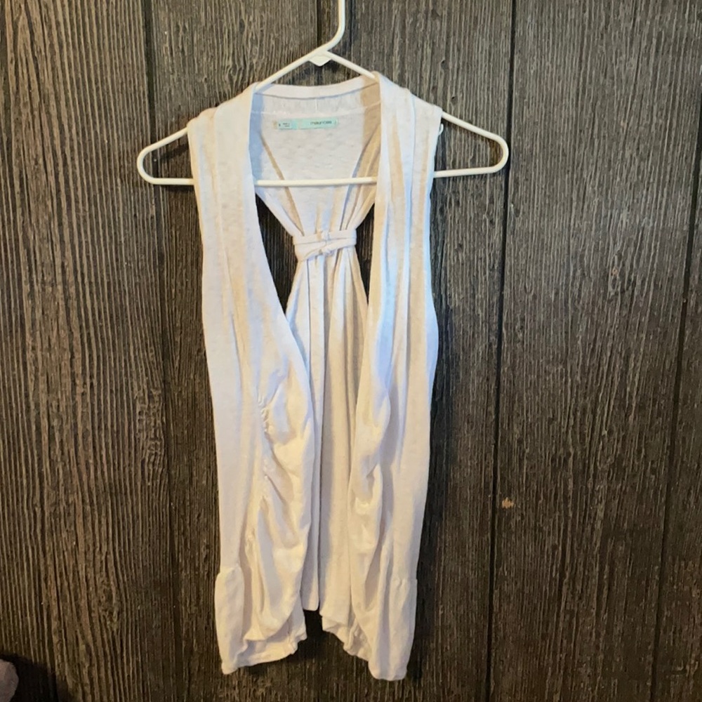 Tank top cartigan